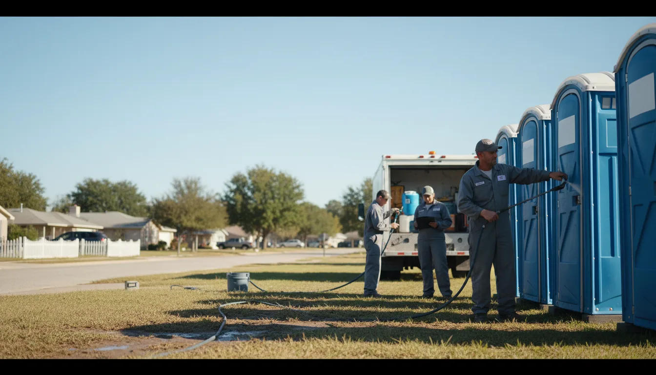 Long-Term Portable Toilet Rental in Troy, IN near me